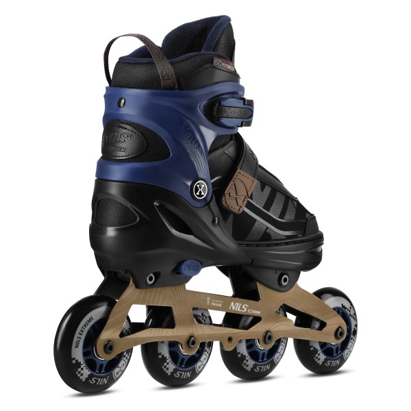 Роликові ковзани Nils Extreme NA684, розм. L (39–42), темно-сині