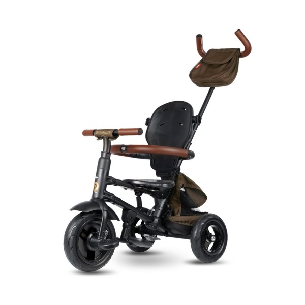 Триколісний велосипед Qplay Rito Deluxe Rubber Brown