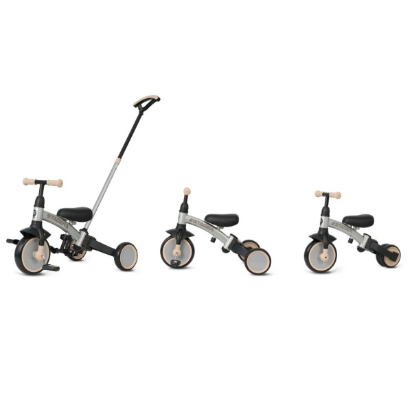 Триколісний велосипед Qplay Stager 3w1 Silver