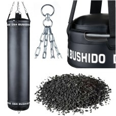 Боксерський мішок DBX Bushido SBRX Black 130×30см, 55кг