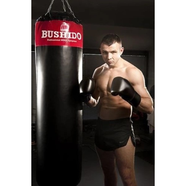 Боксерський мішок пустий DBX Bushido 150 Red, 150×40см, 70кг