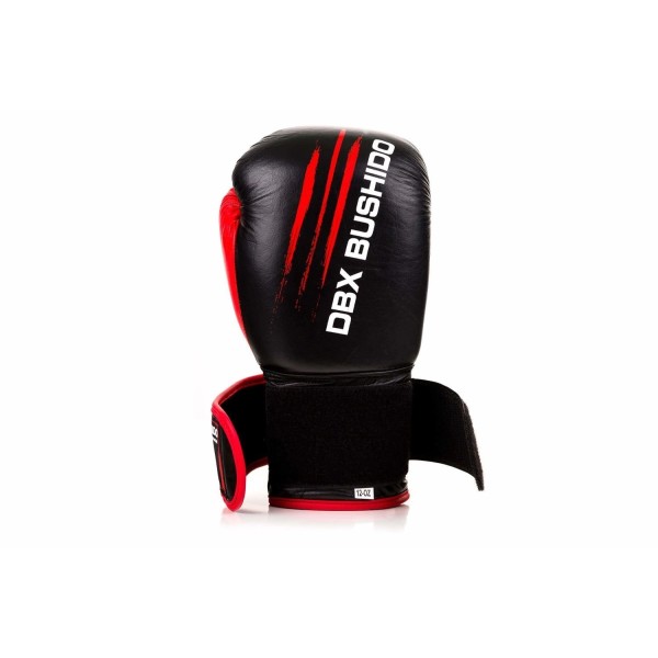 Боксерські рукавички DBX BUSHIDO Ninja Legacy Series 16oz чорно-червоні