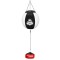 Боксерська груша DBX BUSHIDO SK30 30кг, чорно-біла