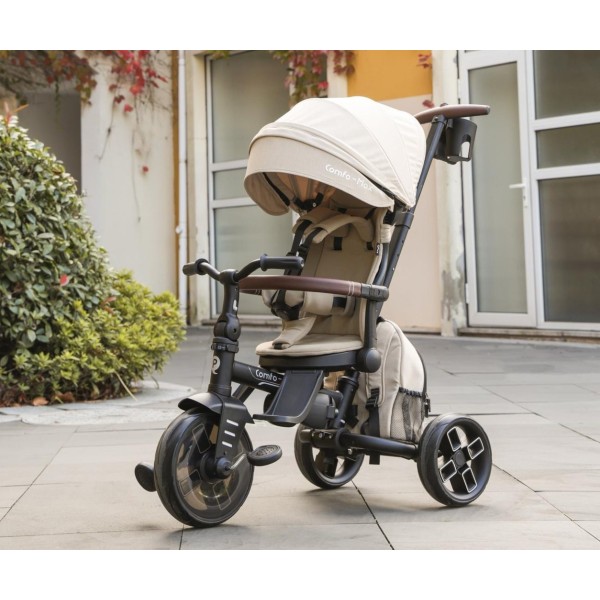 Триколісний велосипед Qplay Comfo Max Beige