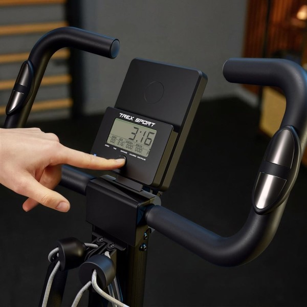 Велотренажер складаний Trex Sport TX-390XB TRIBER магнітний чорний