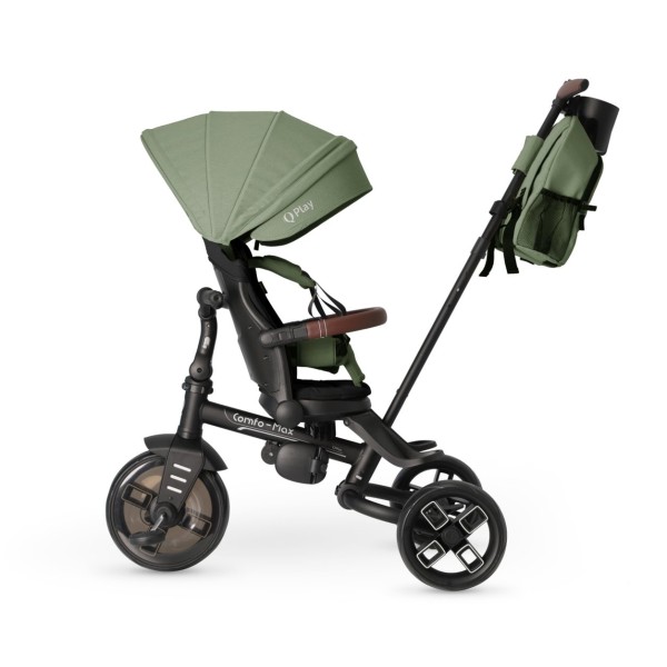 Триколісний велосипед Qplay Comfo Max Olive Green
