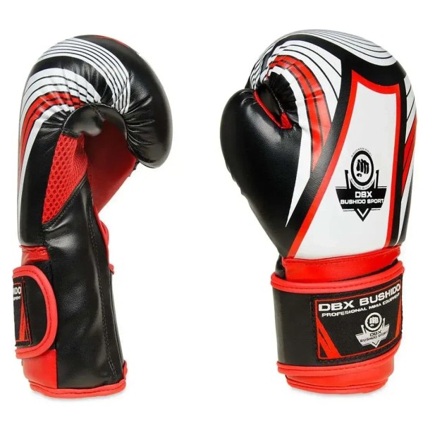 Дитячі боксерські рукавички DBX BUSHIDO Junior Red 6oz