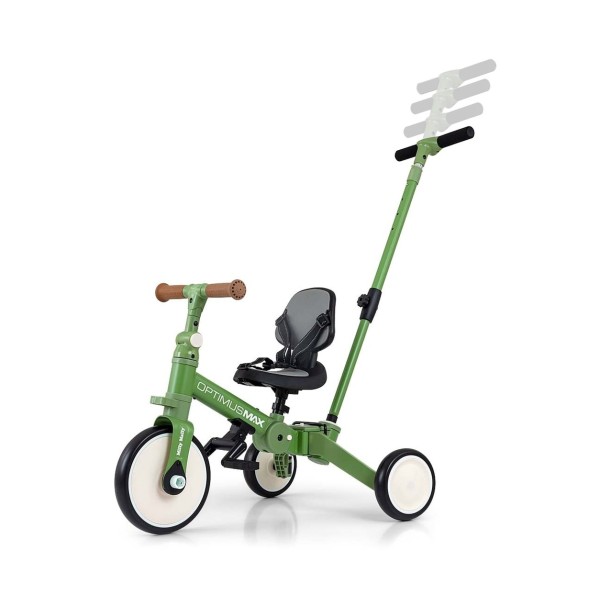 Триколісний велосипед Milly Mally Optimus Max 5в1 Green