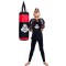 Дитячі боксерські рукавички DBX Bushido 4Fighter Red 4oz червоно-чорні