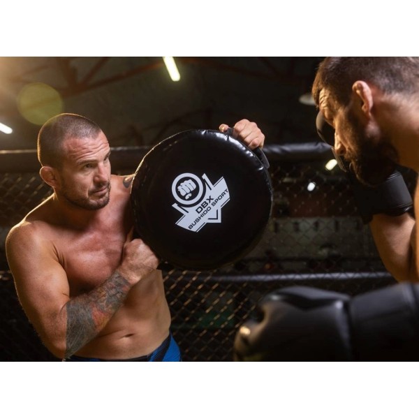 Круглий тренувальний щит DBX BUSHIDO TO-Black 40см, чорний