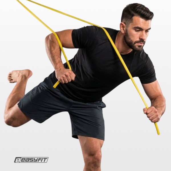 Борцівська резина EasyFit 5м жовтий Medium
