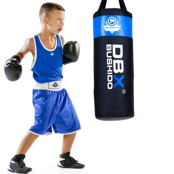 Боксерський мішок DBX Bushido Junior Blue 80см, 15кг