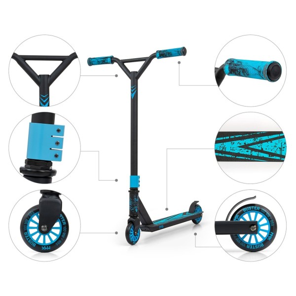 Трюковий самокат MMX Buster Blue