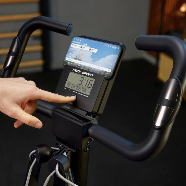 Велотренажер складаний Trex Sport TX-390XB TRIBER магнітний чорний