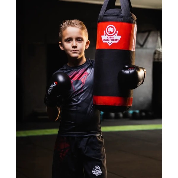 Боксерський мішок DBX Bushido Kids Red 60см, 6–7кг