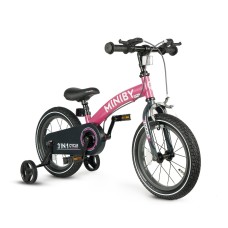 Дитячий біговел 3 в 1 Qplay Miniby 14 Rosa
