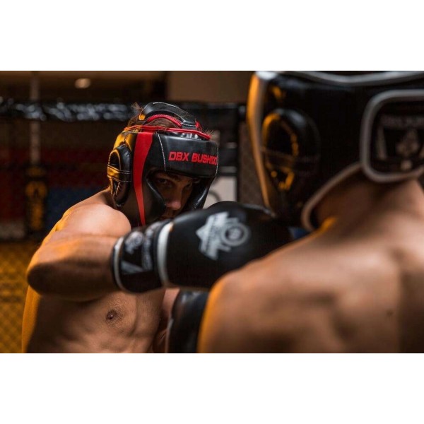 Боксерський шолом DBX BUSHIDO Phantom Red, розмір M