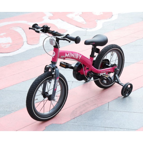 Дитячий біговел 3 в 1 Qplay Miniby 14 Rosa