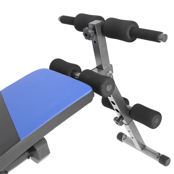 Лавка для пресу ONE FITNESS L5538B з обтяженнями та гумовими тросами