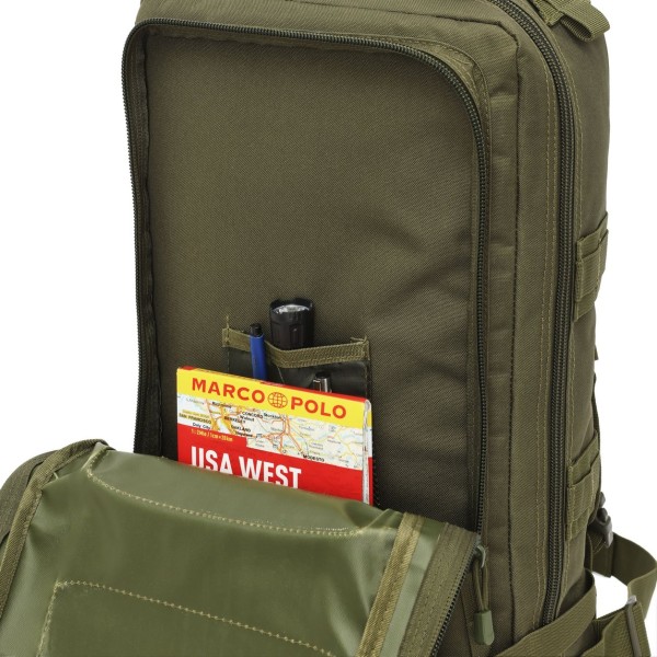 Тактичний рюкзак NILS CAMP NC3902 Ranger 45л, зелений