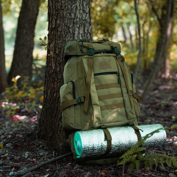 Тактичний рюкзак NILS CAMP NC1785 зелений 100л