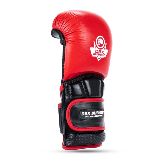 Рукавички MMA для спарингу DBX Bushido Warrior Red Legacy Series XL