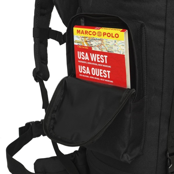 Тактичний рюкзак NILS CAMP NC3901 Eagle 70л чорний