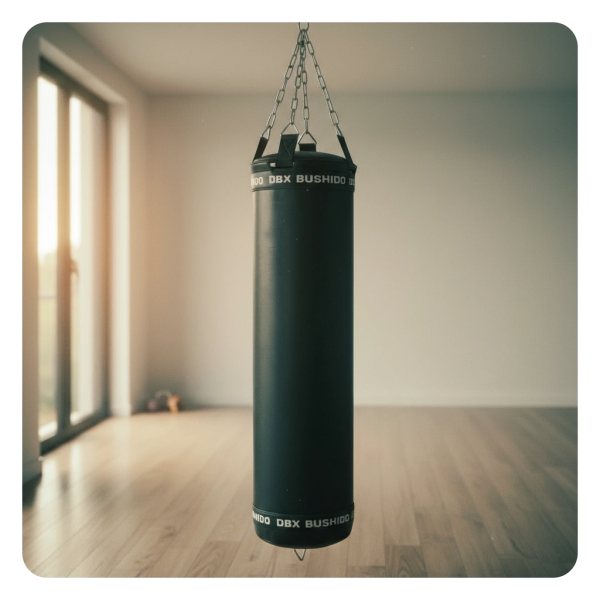 Боксерський мішок DBX Bushido SBRX Black, 130×30см, 60кг, пустий