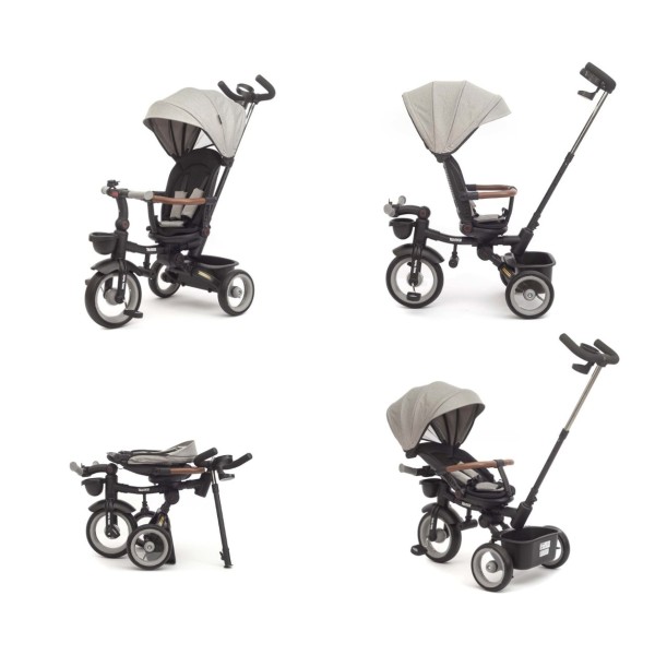 Триколісний велосипед Milly Mally Twinkle Grey