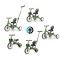 Триколісний велосипед Milly Mally Optimus Max 5в1 Green
