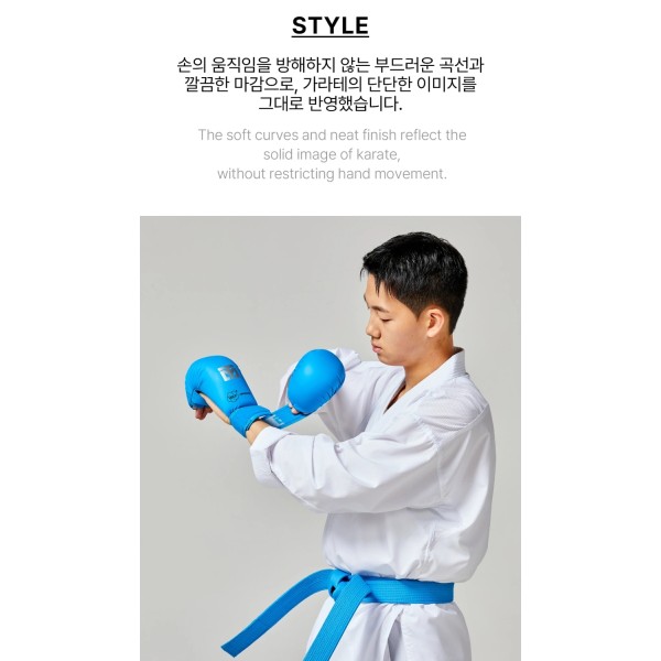 Рукавички для карате Mitts 2 BLUE
