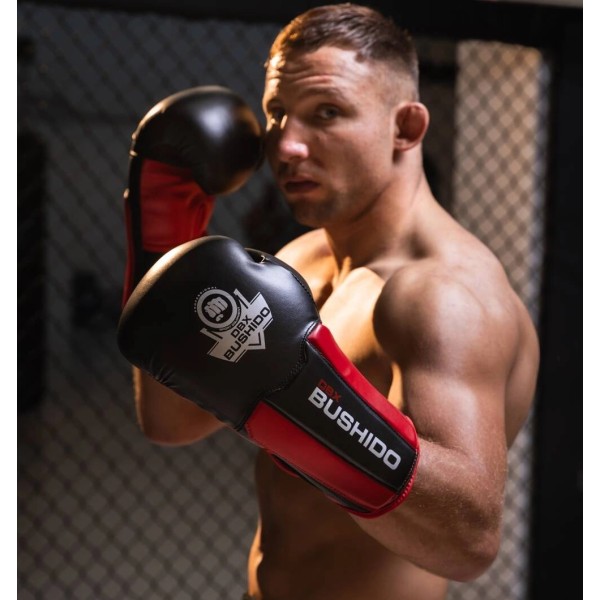 Боксерські рукавички DBX BUSHIDO Phantom Red 10oz, Valor Series