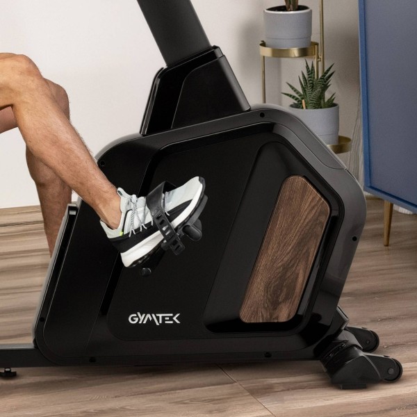Горизонтальний велотренажер Gymtek XBR5000 магнітний чорний