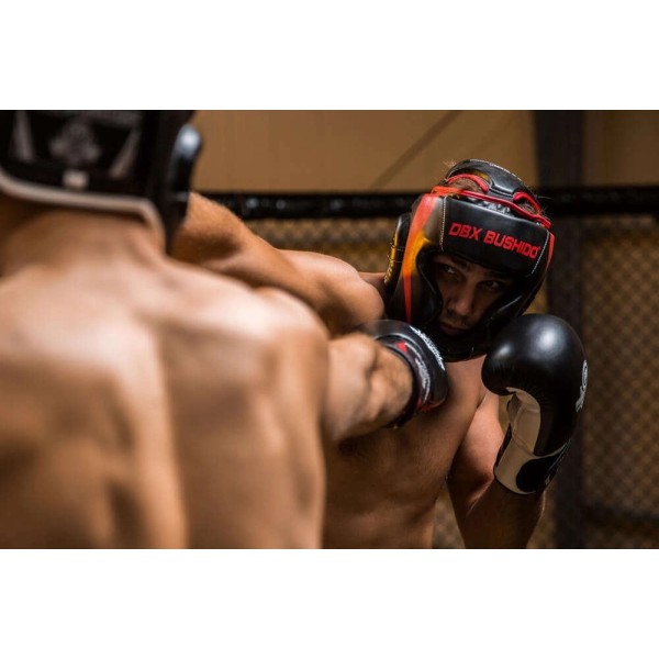 Боксерський шолом DBX BUSHIDO Phantom Red, розмір S