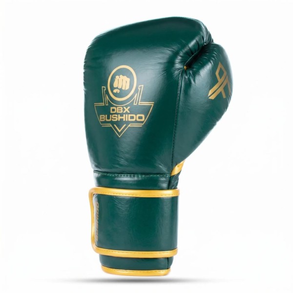 Боксерські рукавички DBX BUSHIDO ProFighter Emerald, Legacy Series, 6-шарові