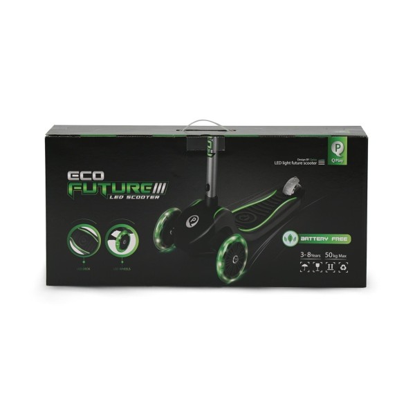 Самокат Qplay Future Eco New Green