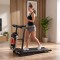 Бігова доріжка ONE FITNESS BE4540, електрична, з масажером, чорна