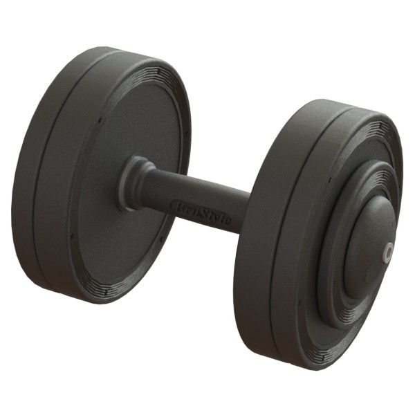 Гантель професійна 17 кг BruStyle TC126-17PL