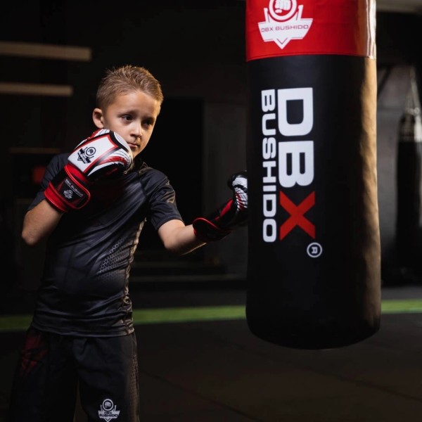 Боксерський мішок для дітей DBX Bushido Junior Red, 80×30см, 15кг