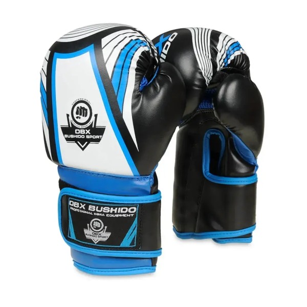 Дитячі боксерські рукавички DBX BUSHIDO Junior Blue 6oz
