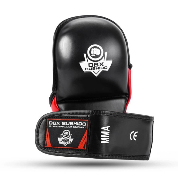Рукавички MMA для спарингів DBX BUSHIDO Phantom Red Valor Series L/XL