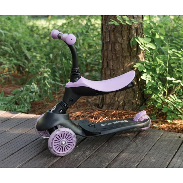 Самокат 3в1 Qplay Sema Evo Violet