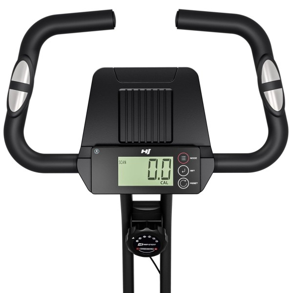 Велотренажер Hop-Sport HS-3020X Quest X-Bike чорно-сріблястий