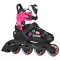 Роликові ковзани NILS EXTREME NA2053A VIBE, рожеві, L 40–43