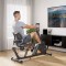 Горизонтальний велотренажер Hop-Sport HS-4500L Arkil чорно-золотистий
