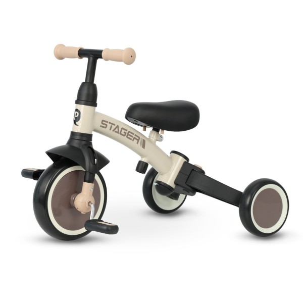 Триколісний велосипед Qplay Stager 3w1 Brown