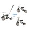Триколісний велосипед Qplay Stager 3w1 Silver