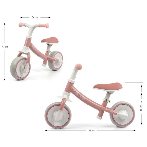 Біговел Milly Mally Skippy Pink