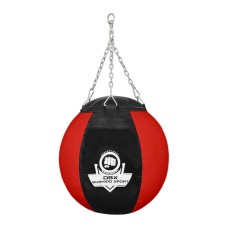 Боксерська груша DBX BUSHIDO SK30 30кг, чорно-червона