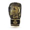 Боксерські рукавички DBX BUSHIDO Gold Dragon Valor Series 16oz чорні із золотим візерунком дракона